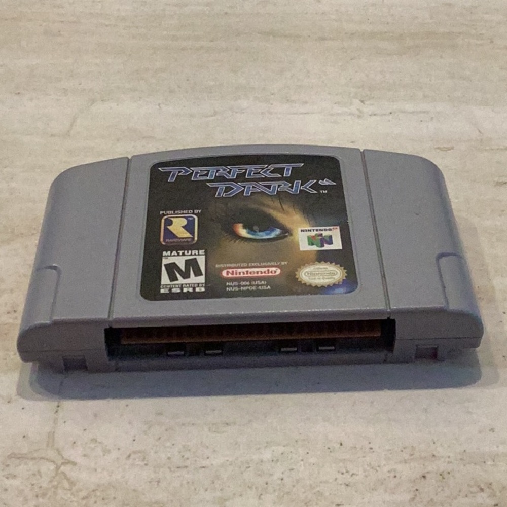 Perfect Dark Nintendo 64 Game N64 Authentic Tested Working - Picture 3 of 8
